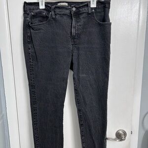 Madewell Dark Gray Skinny Jeans